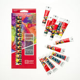 Tempera, 12 culori/set, CU112, Daco